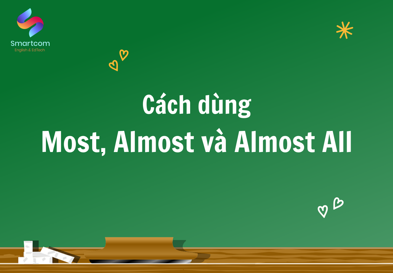 Phân biệt Most – Almost và Almost all trong tiếng Anh