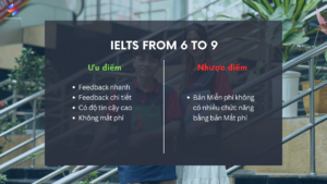 Ưu điểm và nhược điểm của IELTS 6 to 9