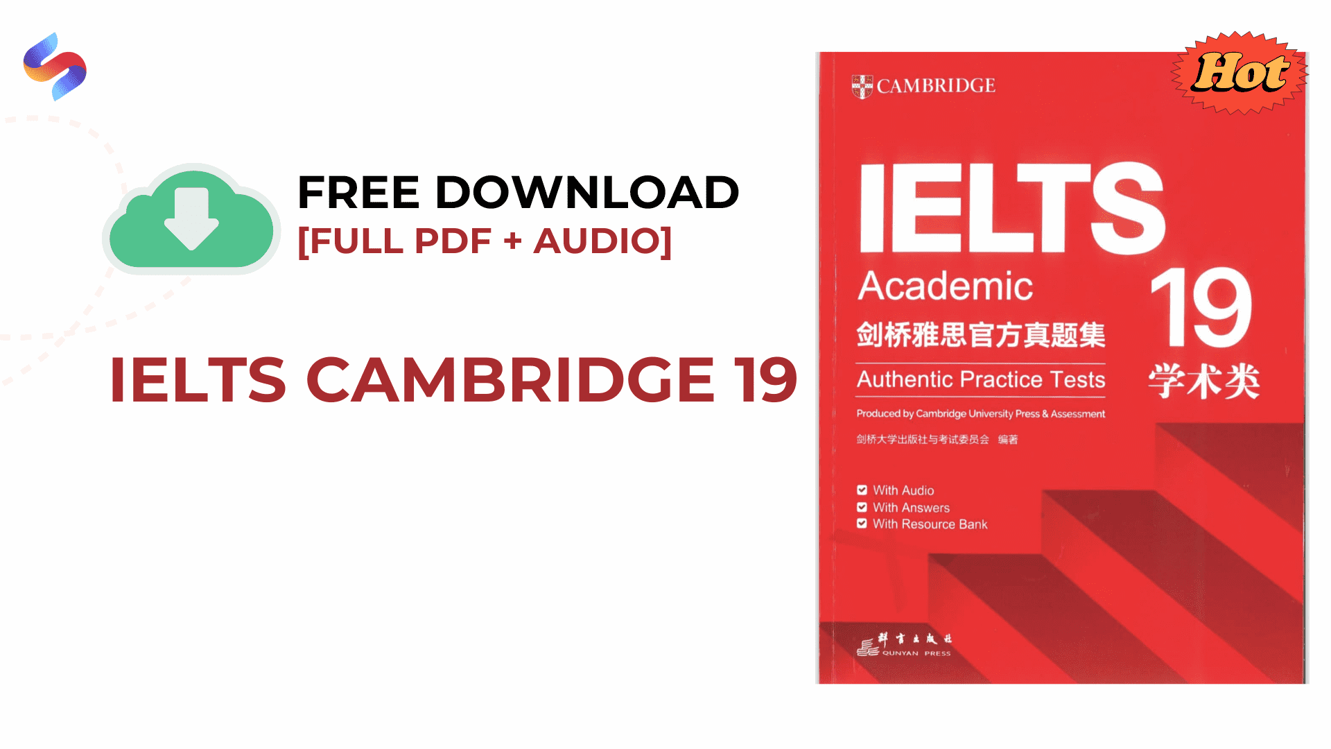 [PDF + Audio] Tải Sách IELTS Cambridge 19 (Kèm đáp án)