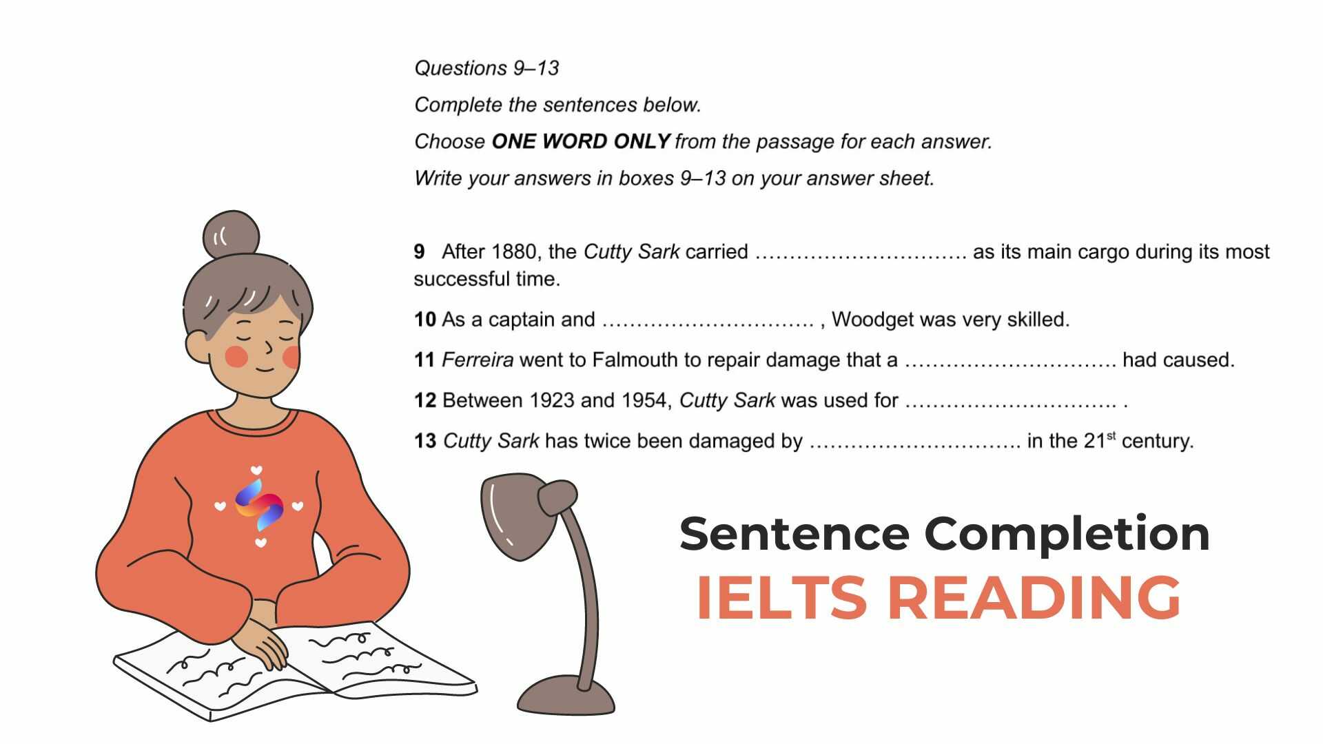 IELTS Reading: Chi tiết dạng bài Sentence Completion