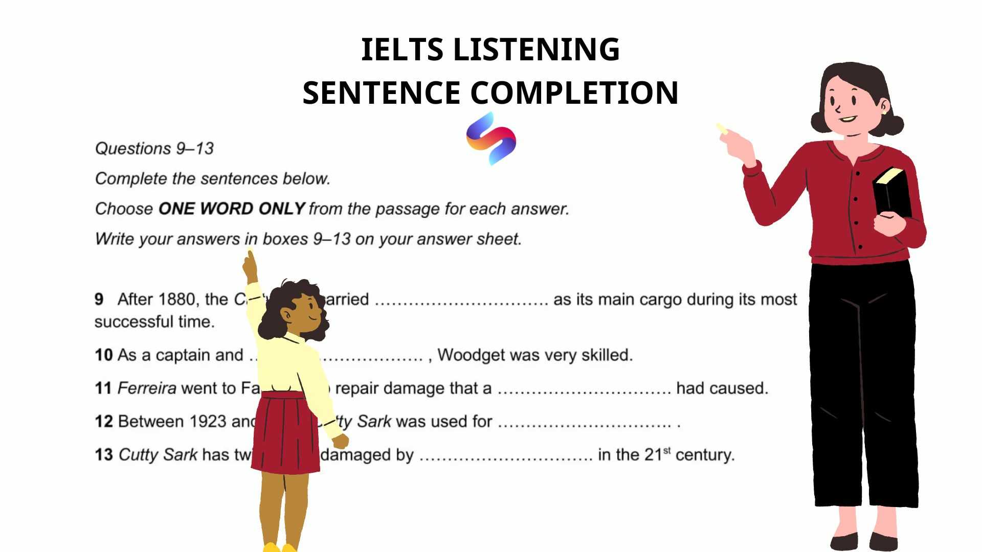 Ảnh nền đường dẫn điều hướng của bài viết Chiến thuật làm bài Sentence completion trong IELTS Listening