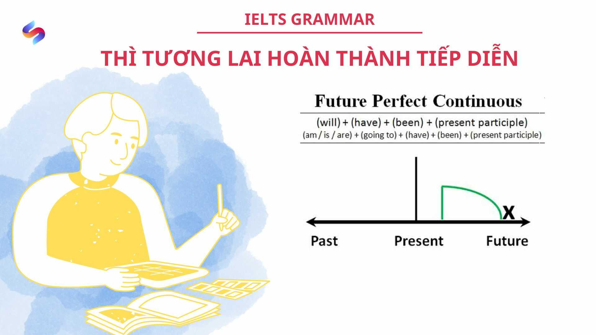 Thì tương lai hoàn thành tiếp diễn trong IELTS