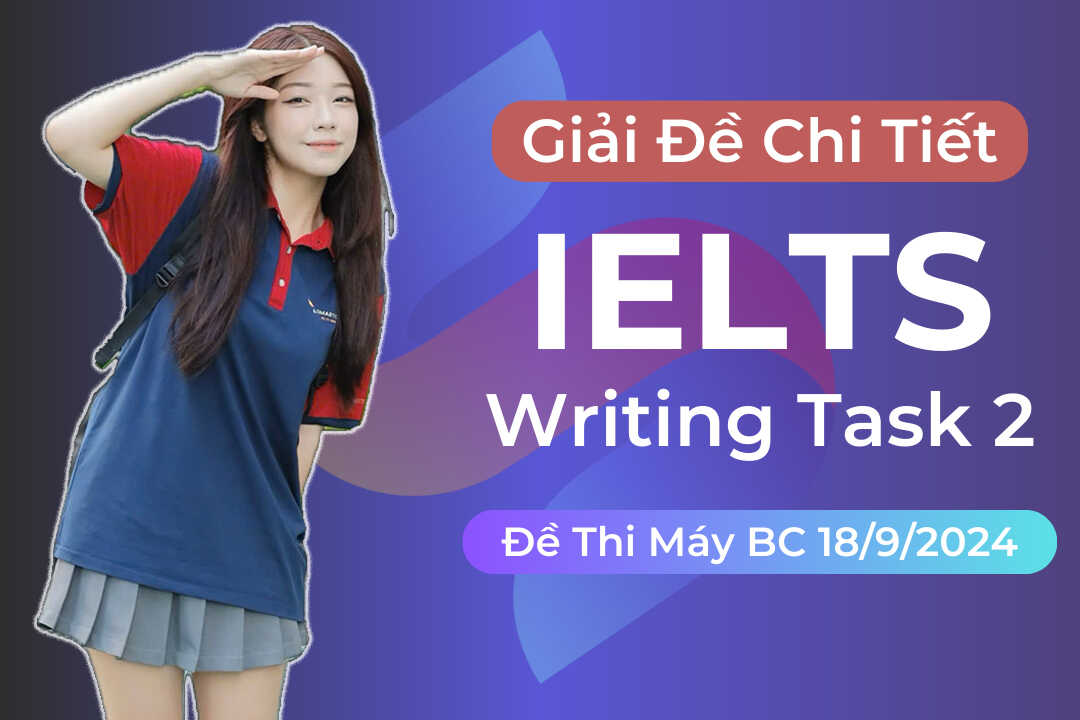 Giải đề IELTS Writing task 2 thi trên máy BC ngày 18/9/2024  (Bài luận chủ đề có nên thi bằng lái xe đạp)