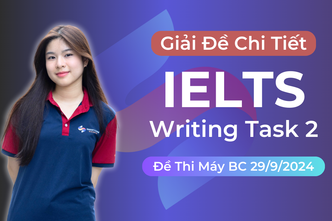 Ảnh nền đường dẫn điều hướng của bài viết Giải đề IELTS Writing task 2 thi máy tại BC ngày 29/09/2024