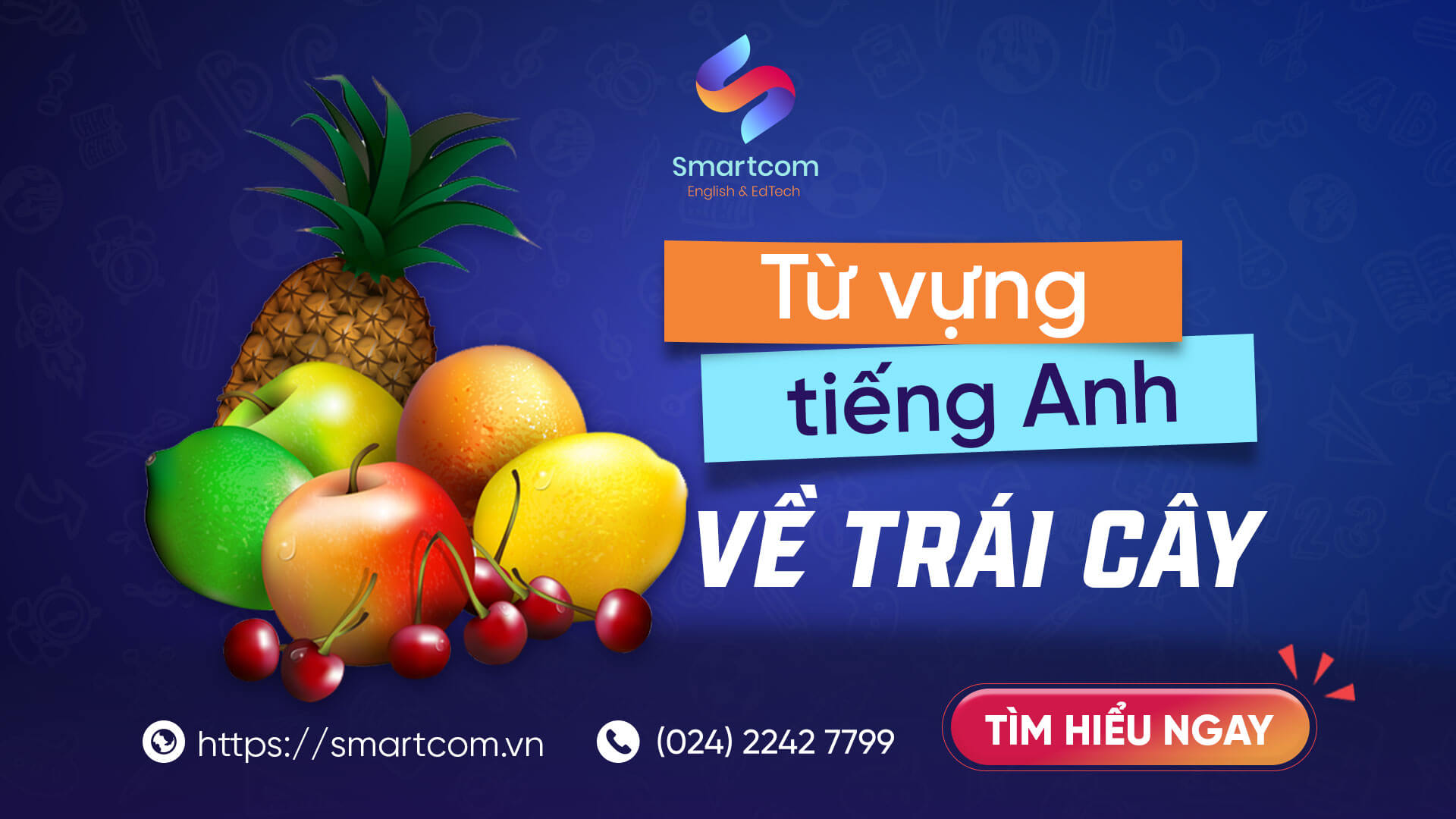 Từ Vựng Trái Cây Tiếng Anh
