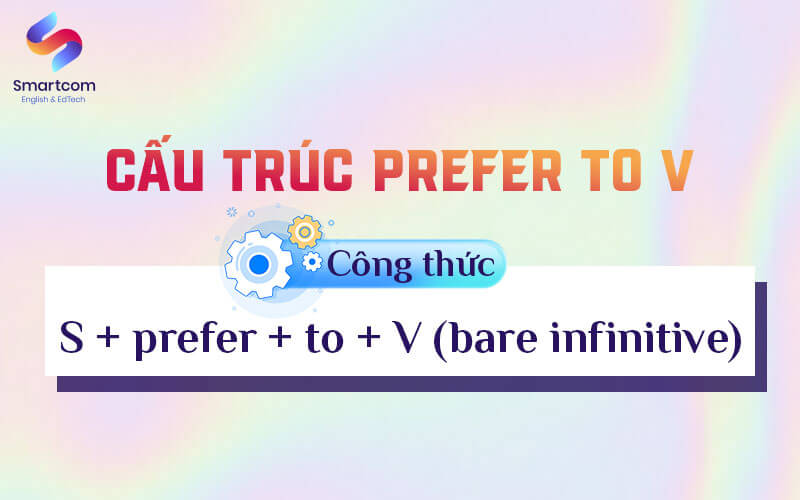 cấu trúc prefer to v