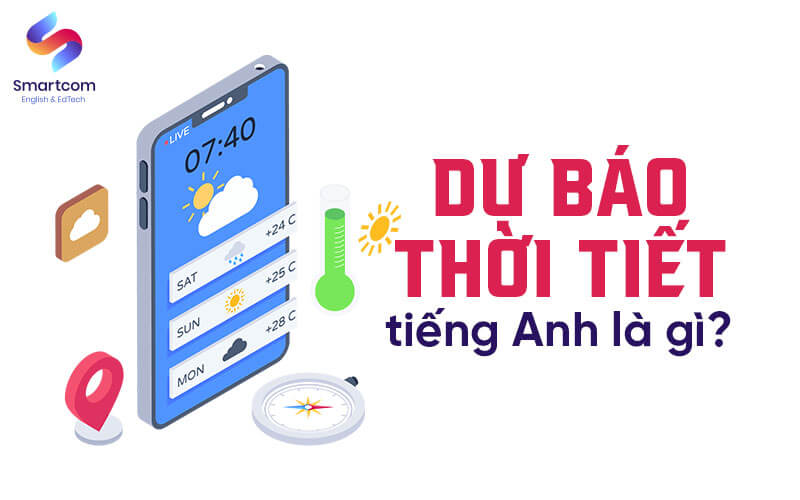 dự báo thời tiết tiếng anh là gì