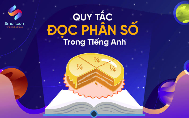 quy tắc đọc phân số trong tiếng anh