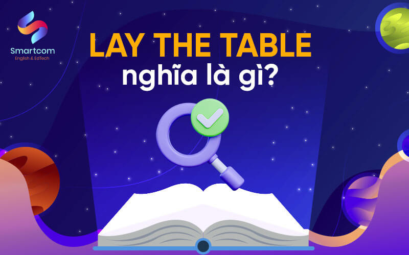 lay the table nghĩa là gì