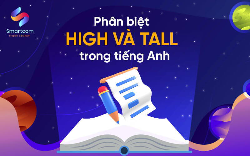 phân biệt high va tall trong tiếng anh