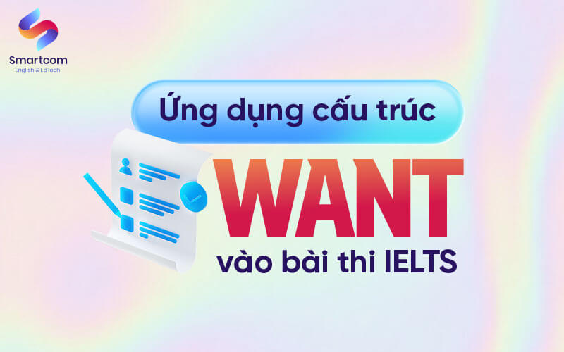 ứng dụng cấu trúc want trong bài thi ielts