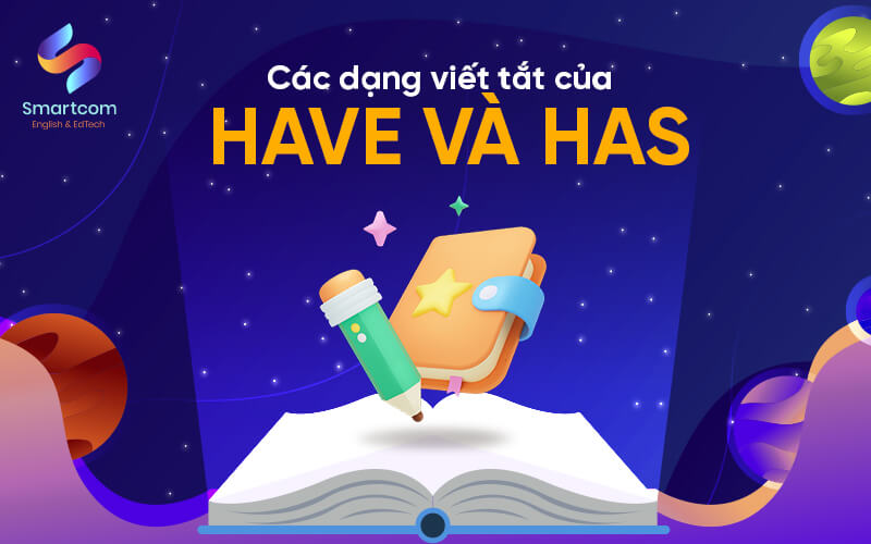 các dạng viết tắt của have và has