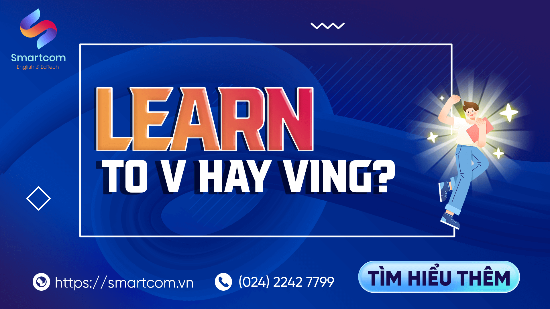 Ảnh nền đường dẫn điều hướng của bài viết Learn to V hay Ving