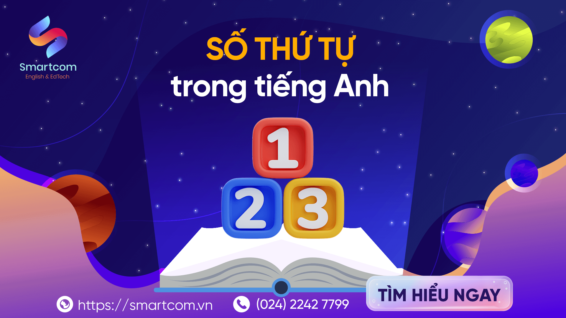 Số thứ tự trong tiếng Anh
