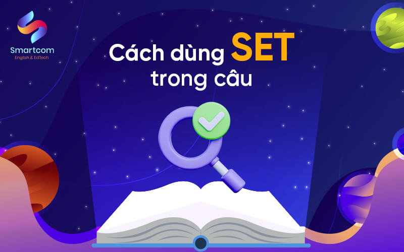 cách dùng set trong câu