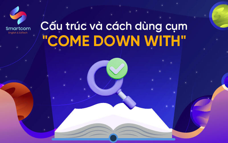 cấu trúc và cách dùng come down with