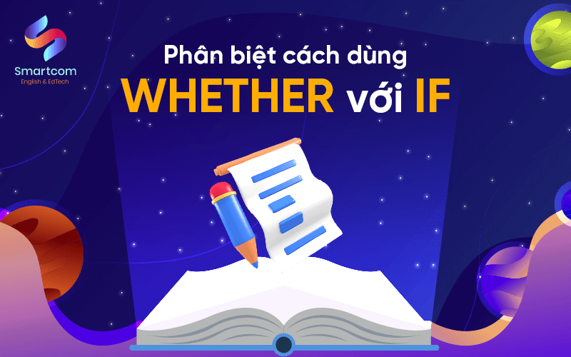 phân biệt cách dùng whether