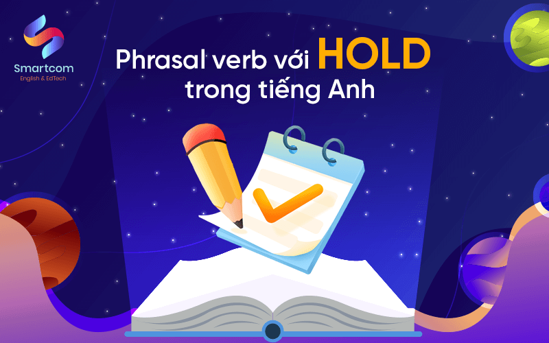phrasal verb với hold