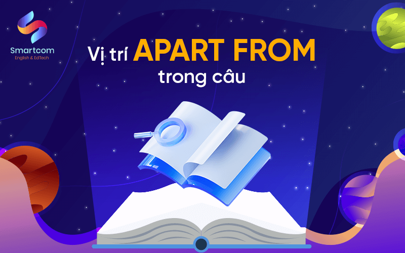 vị trí apart from trong câu