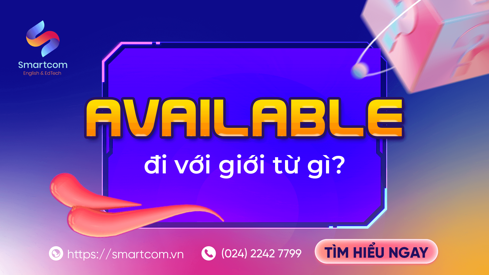 Available đi với giới từ gì?