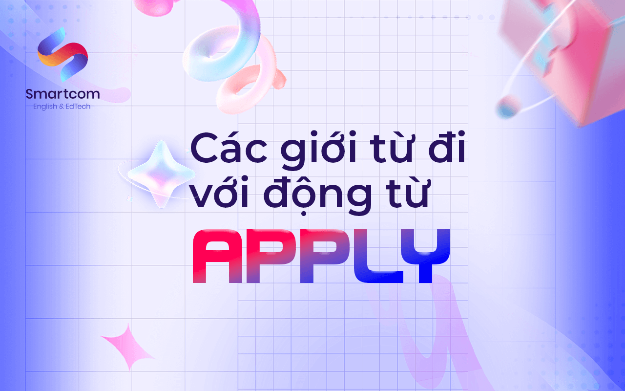 các giới từ đi với động từ apply