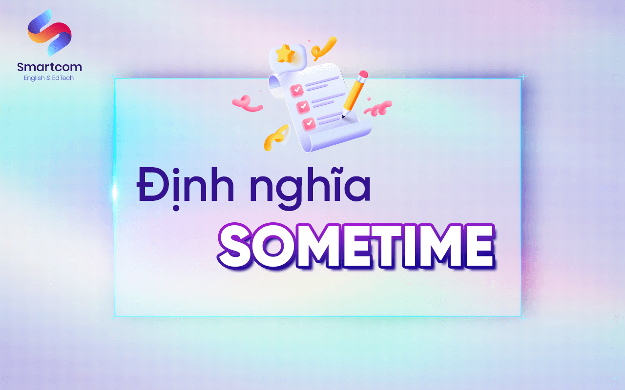 định nghĩa sometime