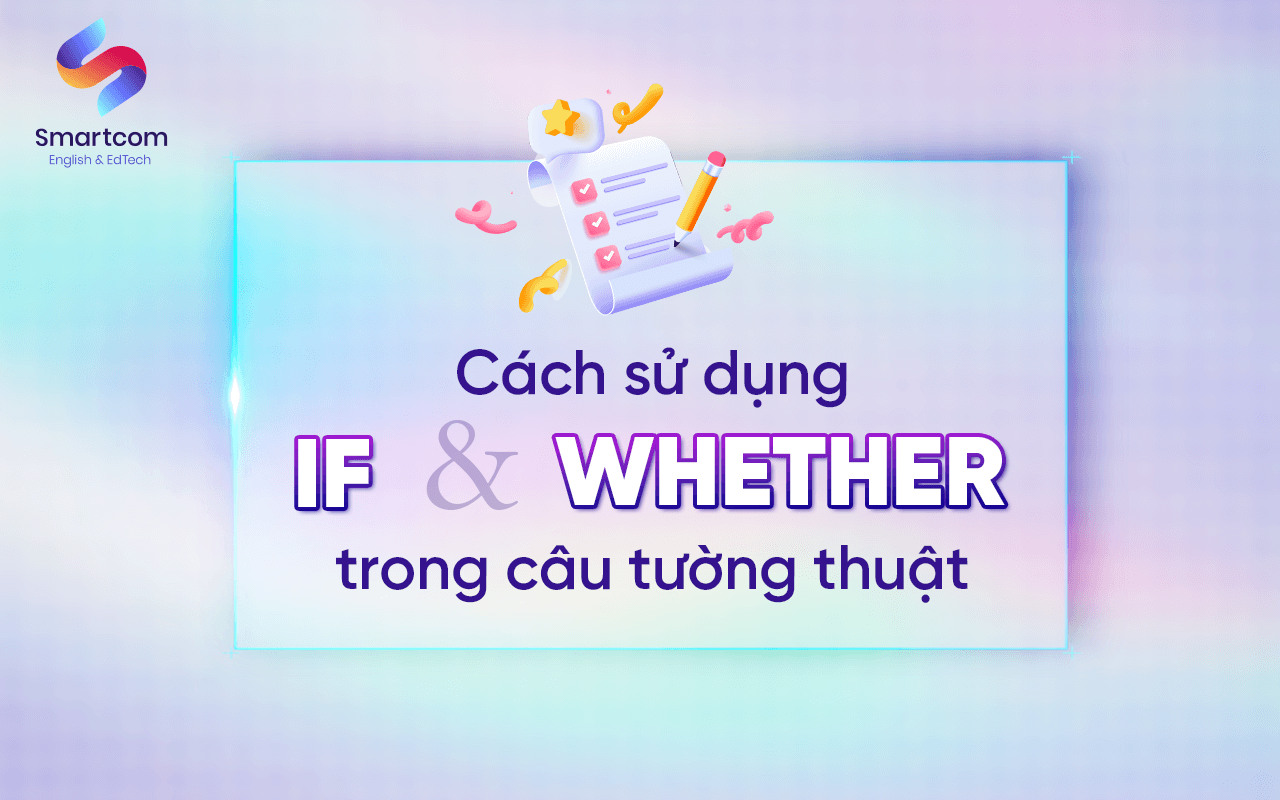 if và whether trong câu tường thuật