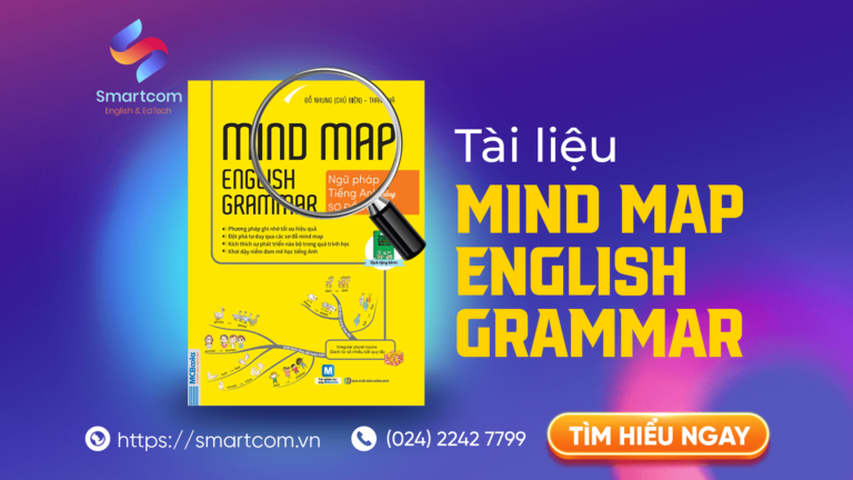Mind Map English Grammar PDF free bản đẹp