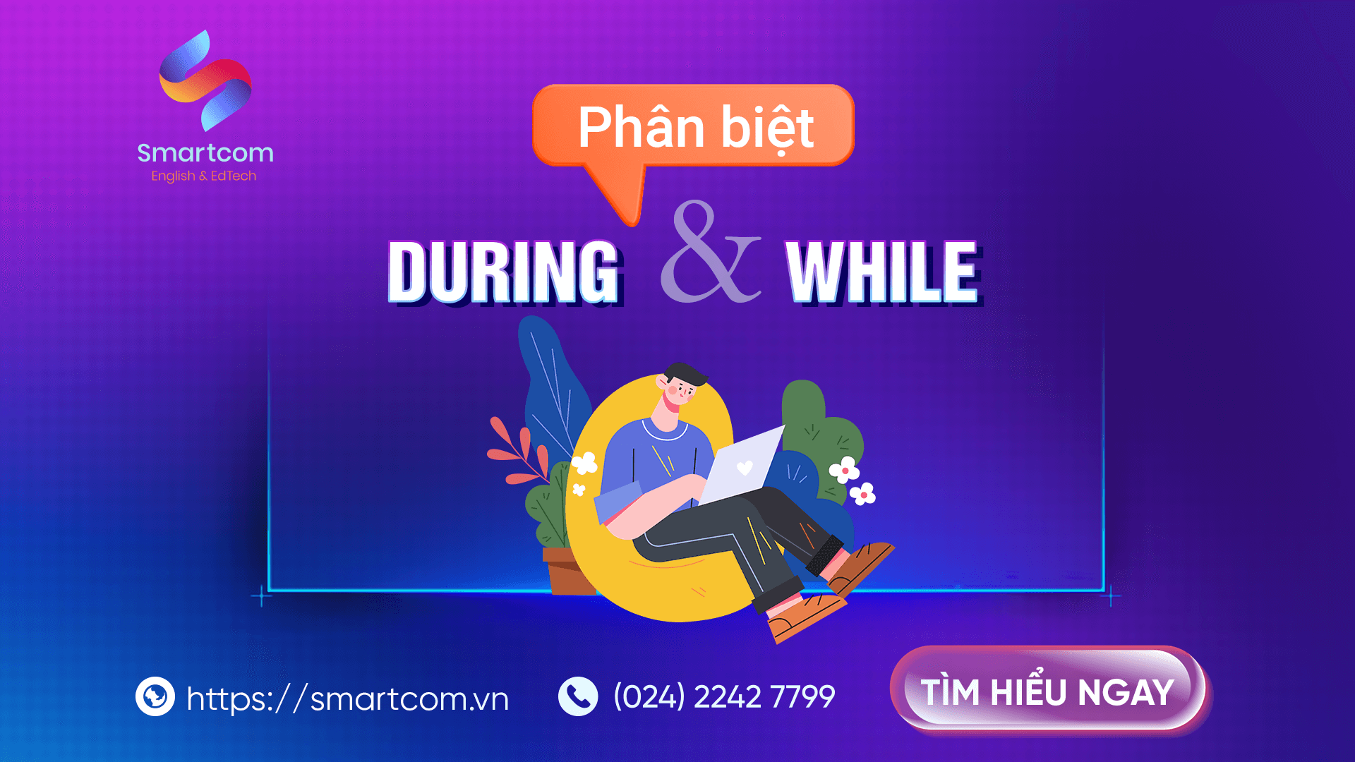 Phân biệt during và while