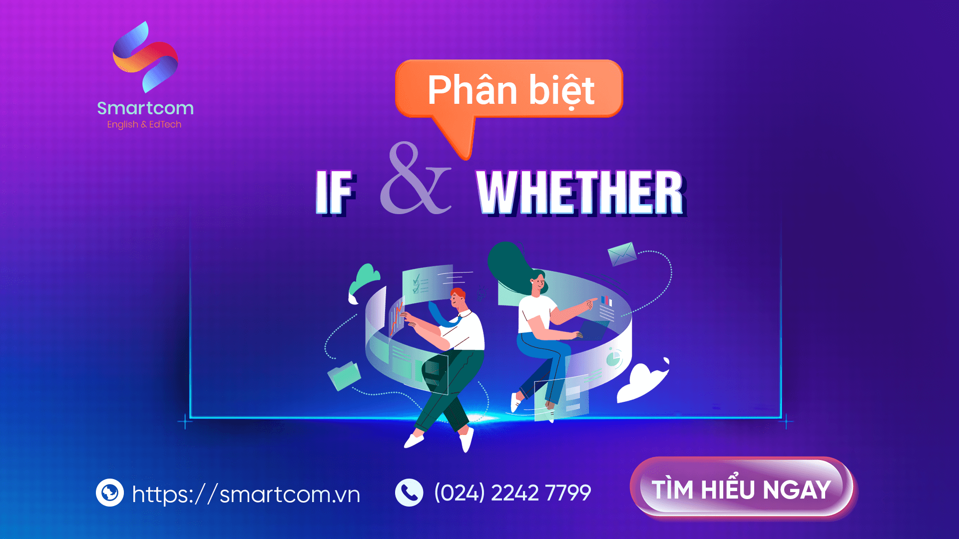 Phân biệt if và whether
