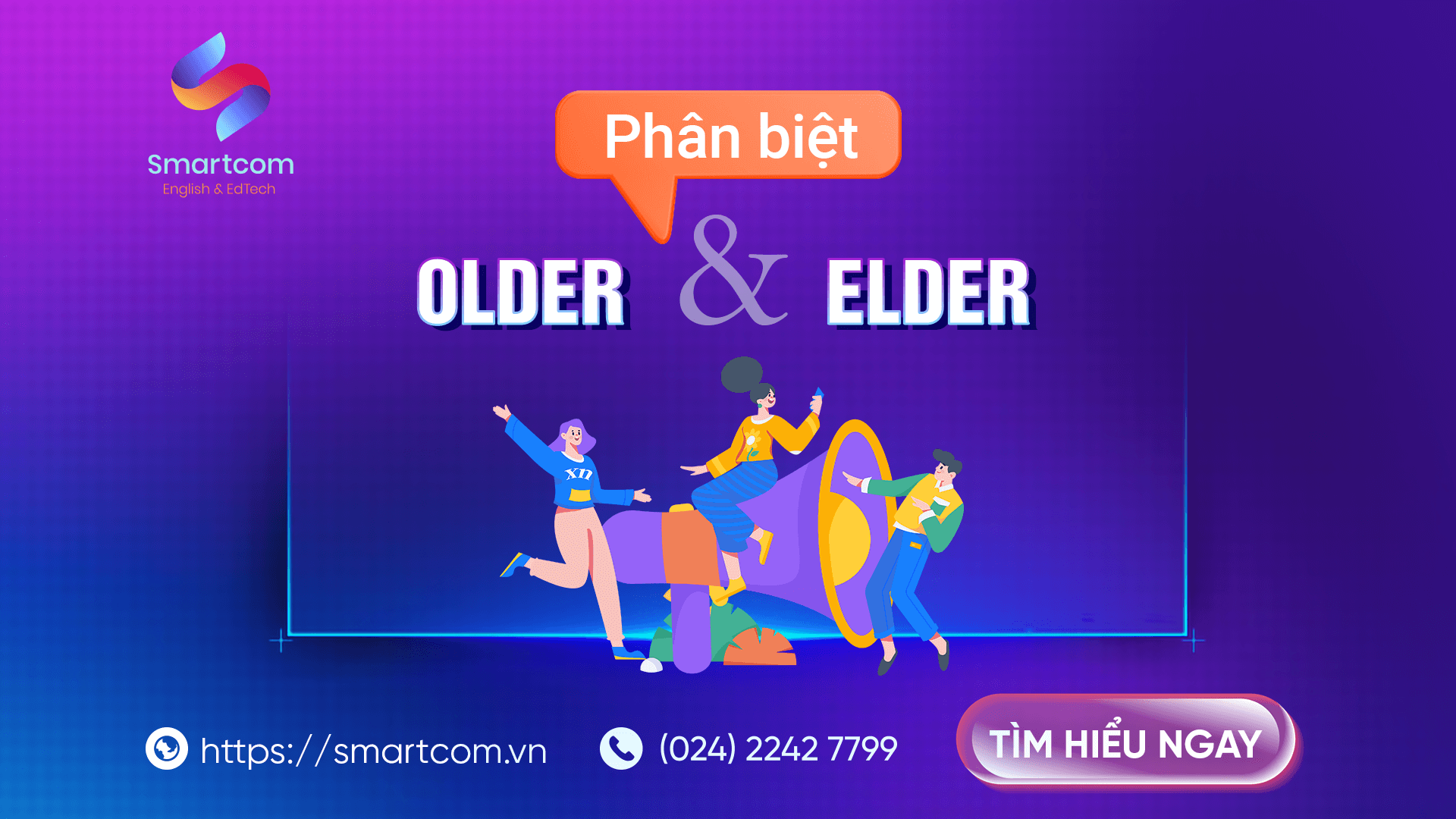 Phân biệt Older và Elder