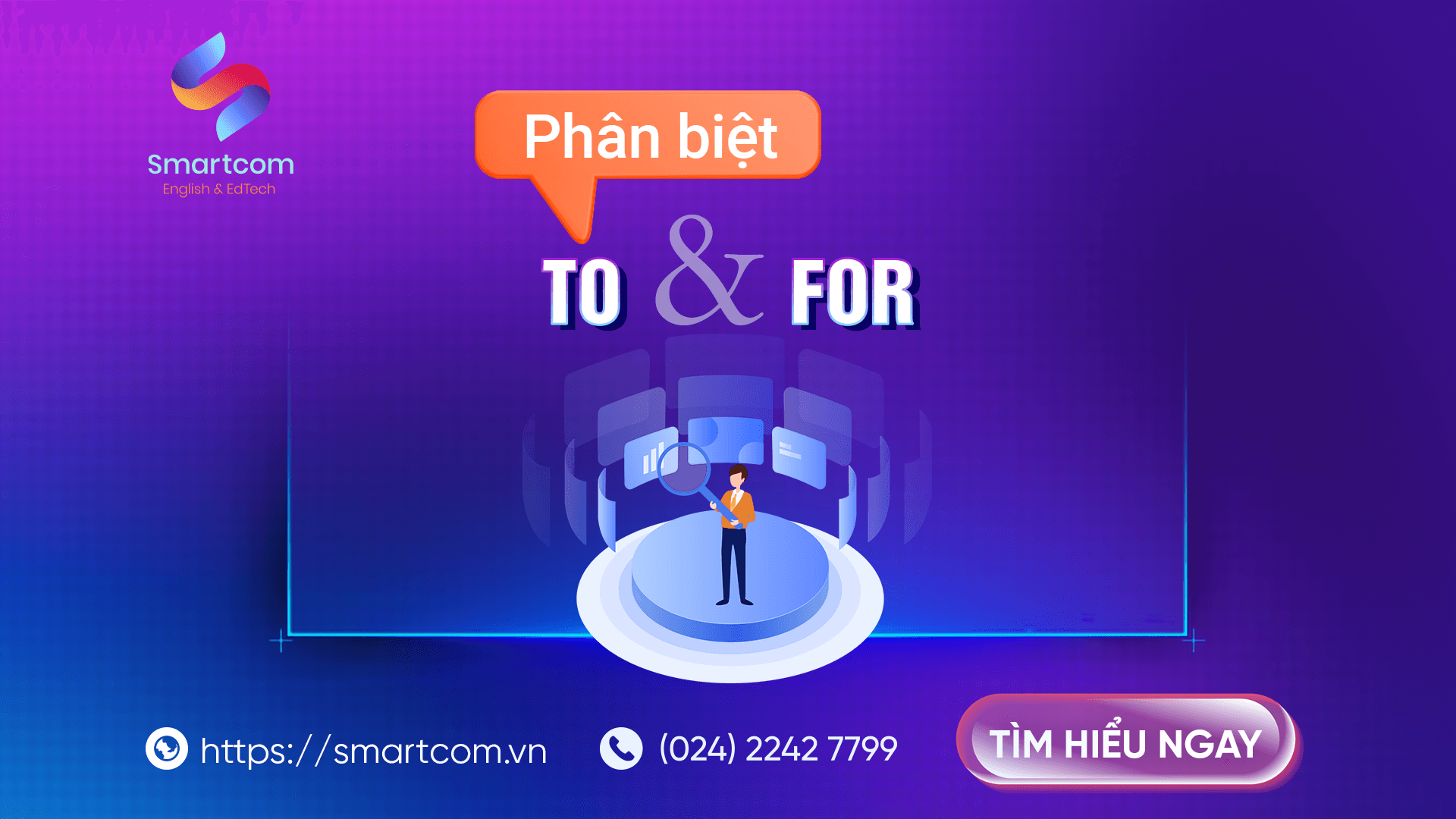 Phân biệt to và for