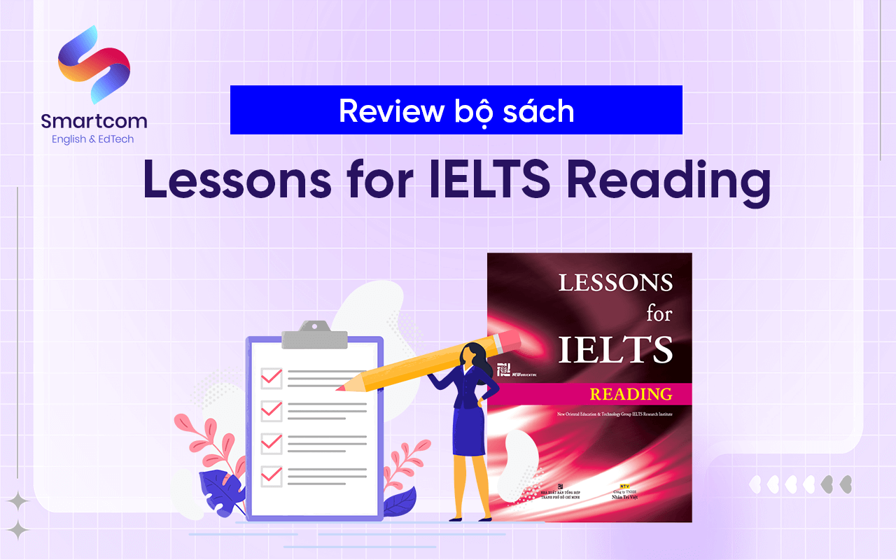 review sách lessons for ielts reading