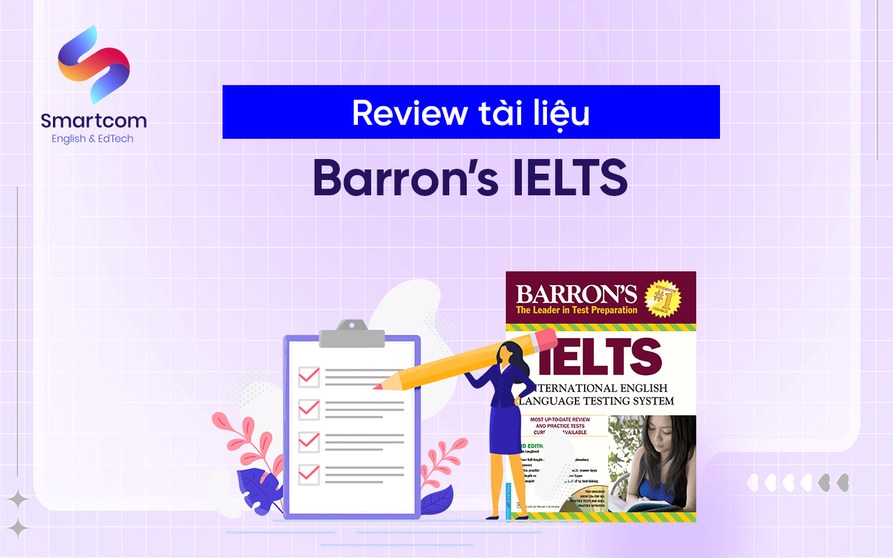 review tài liệu barrons ielts