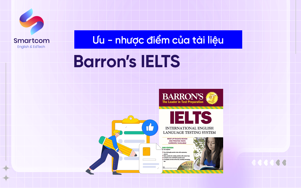 ưu nhược điểm barrons ielts