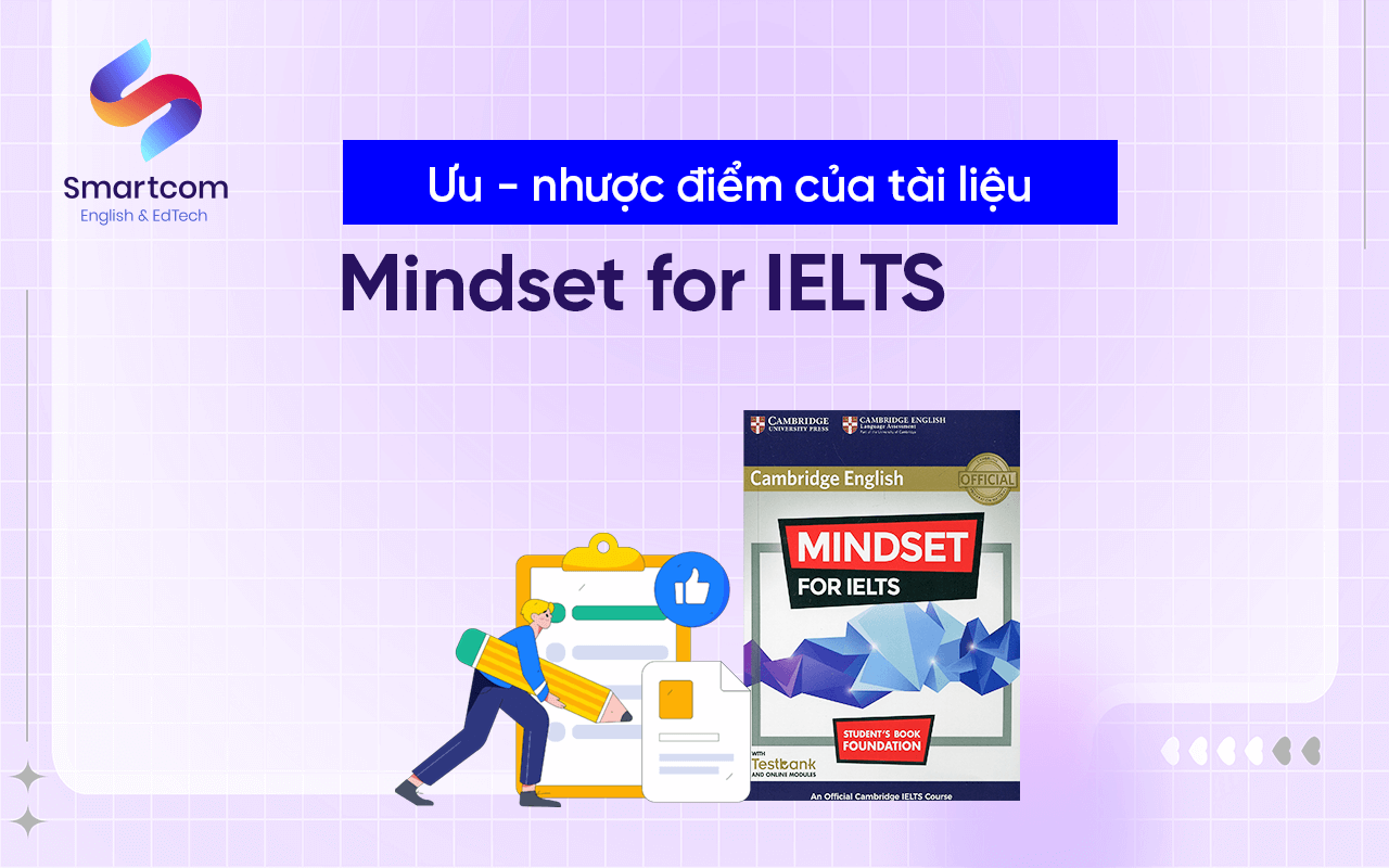 ưu nhược điểm tài liệu mindset for ielts