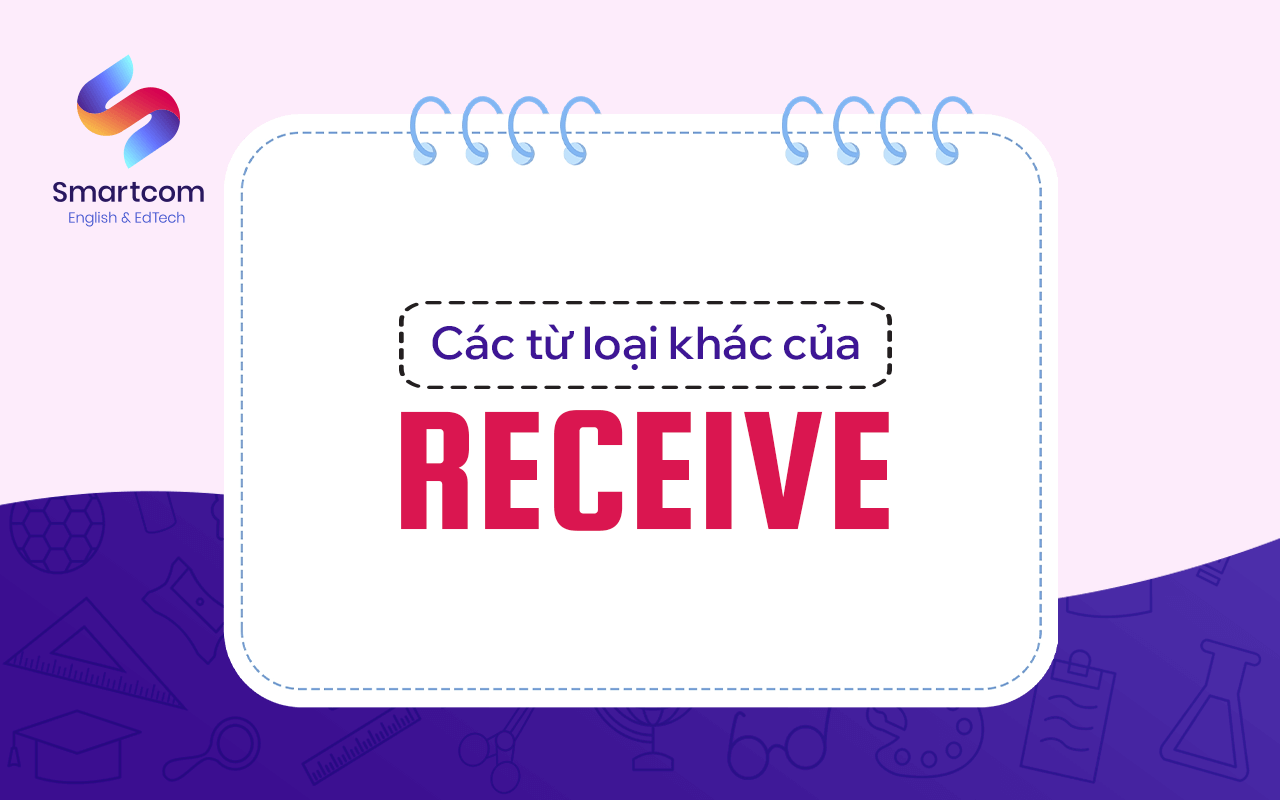 các từ loại của receive