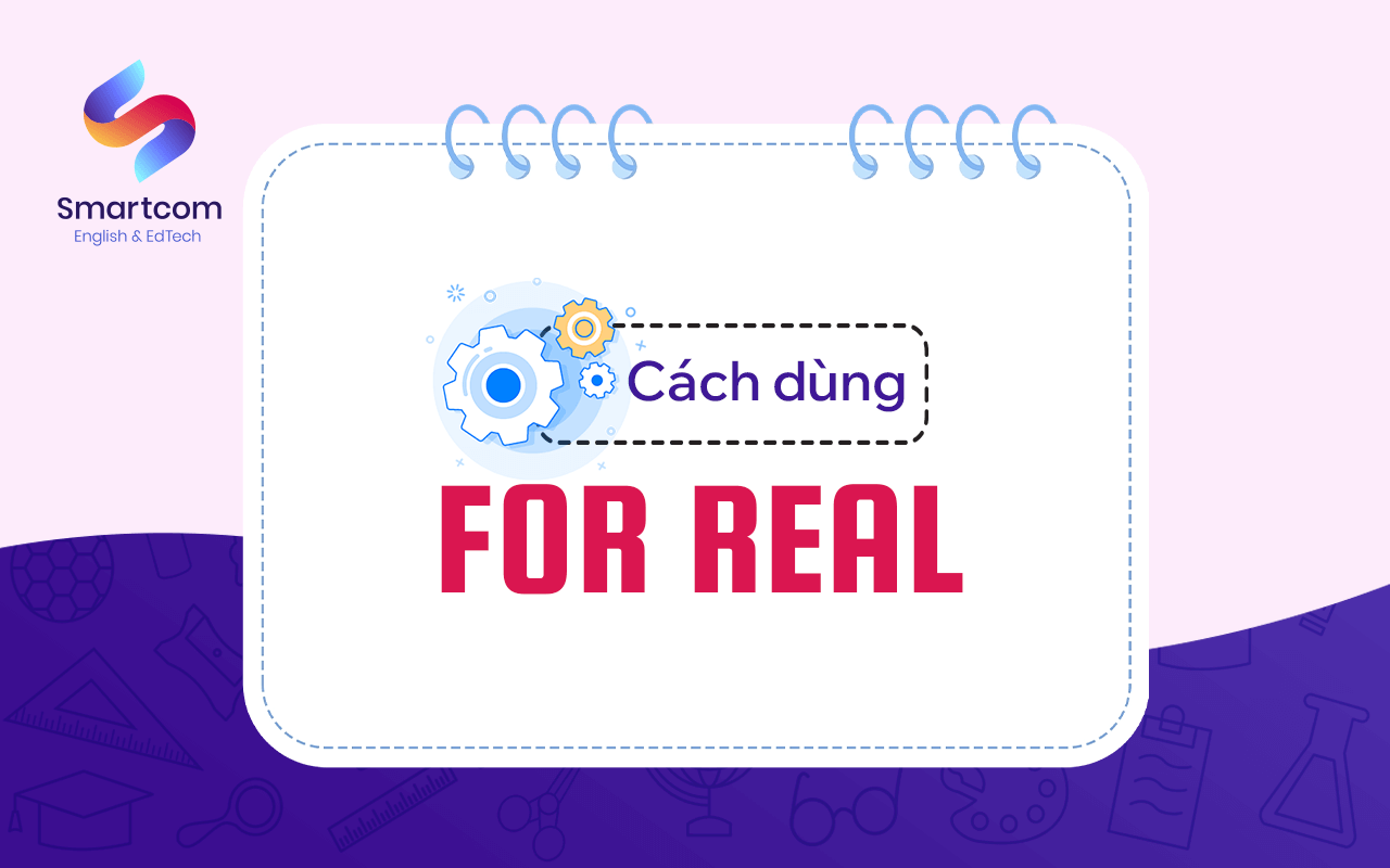 cách dùng for real