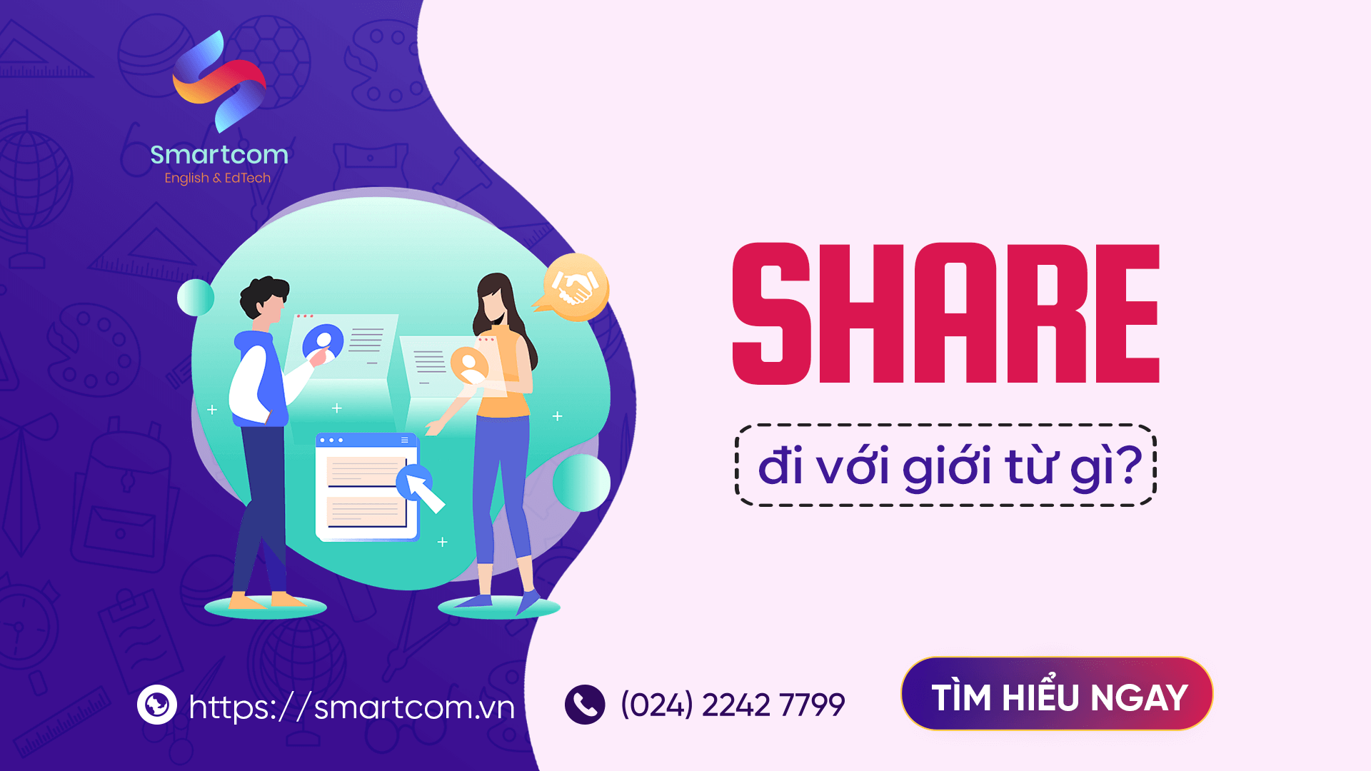 Share đi với giới từ gì