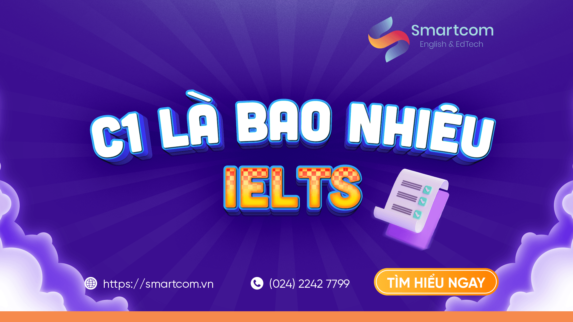 C1 là bao nhiêu IELTS?