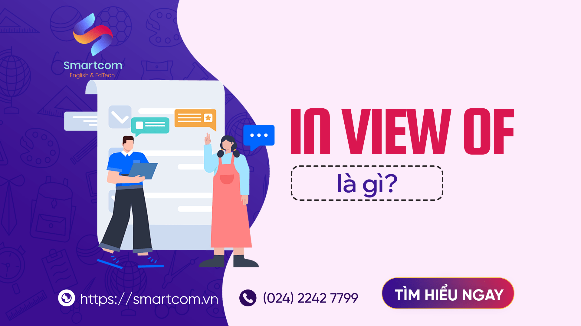 Ảnh nền đường dẫn điều hướng của bài viết In view of là gì?