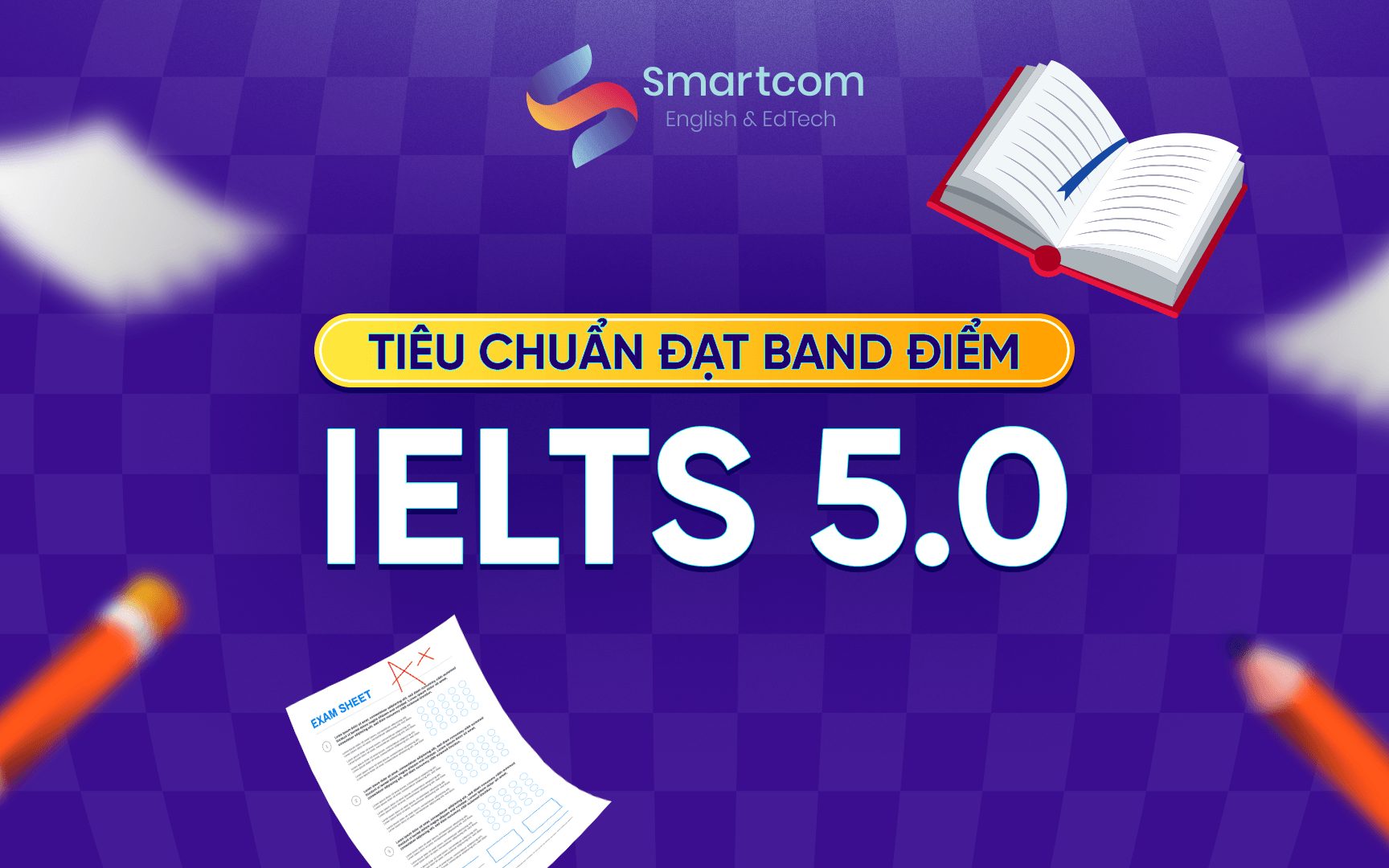 tiêu chuẩn đạt band điểm ielts 5.0