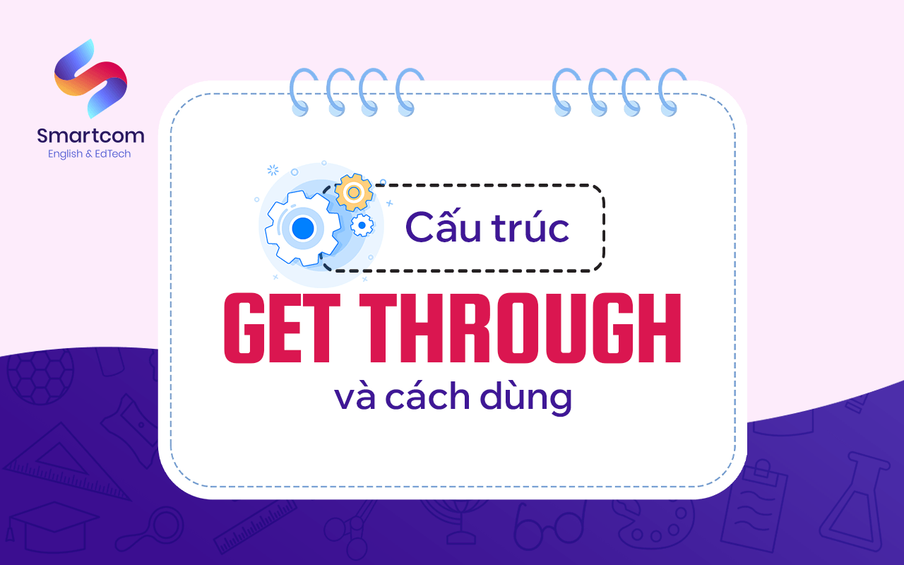 cấu trúc get through và cách dùng
