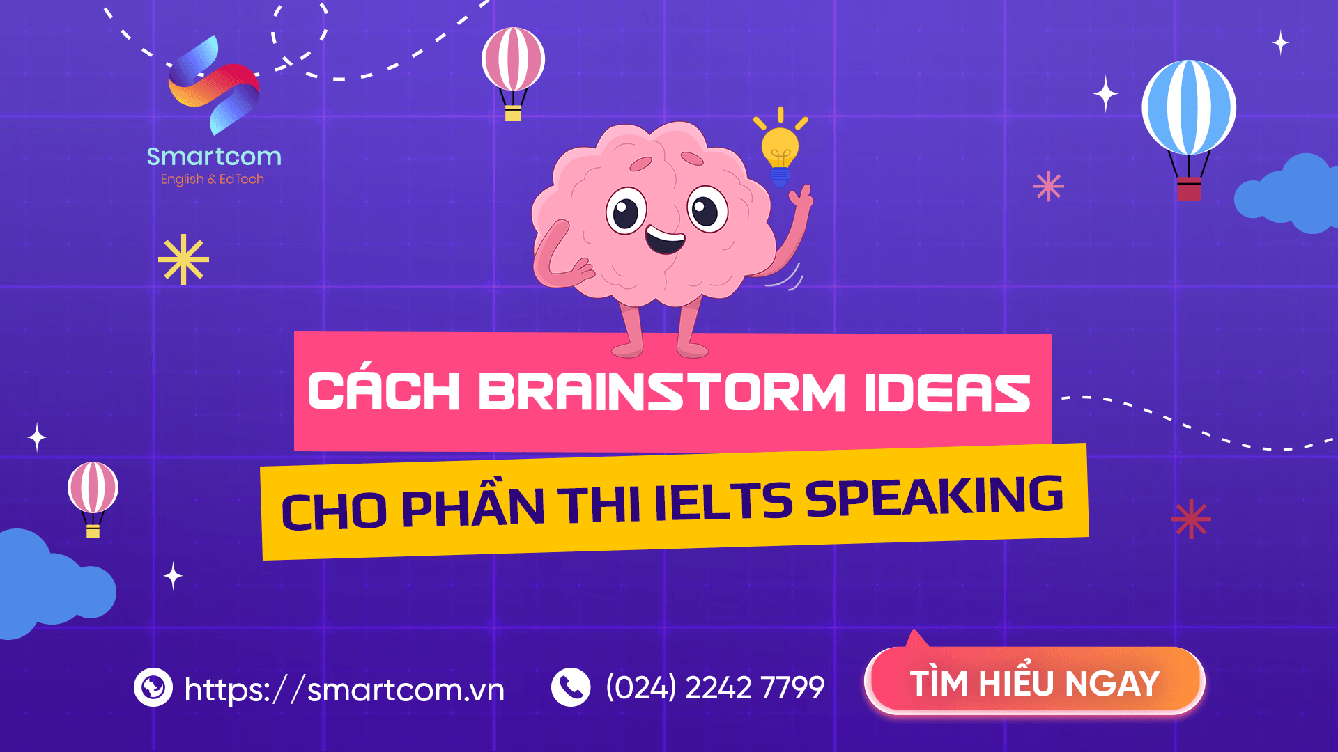 Cách brainstorm Ideas IELTS Speaking
