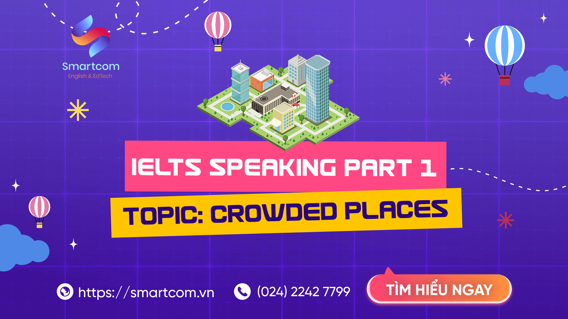 Crowded Place IELTS Speaking Part 1