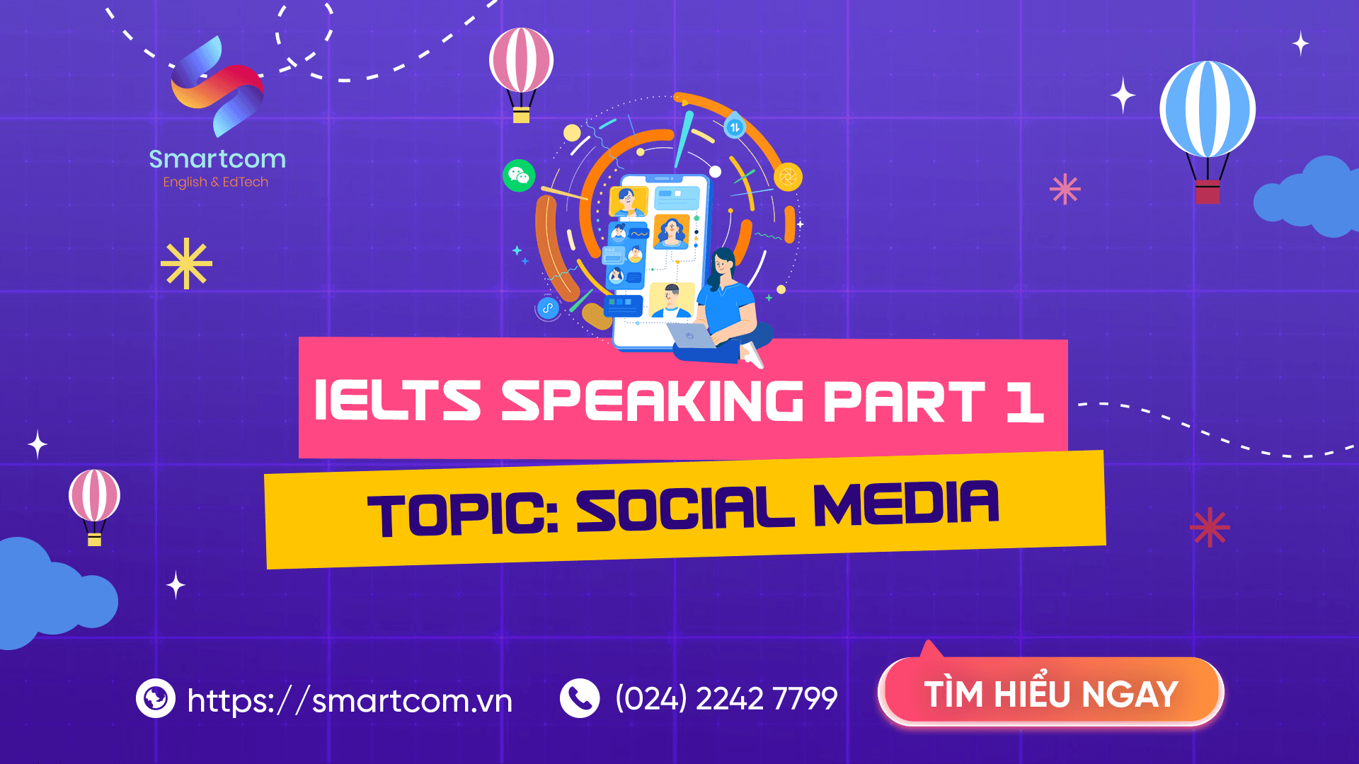 IELTS Speaking part 1 social media