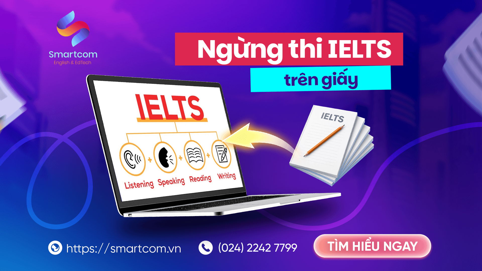 Ngừng thi IELTS trên giấy