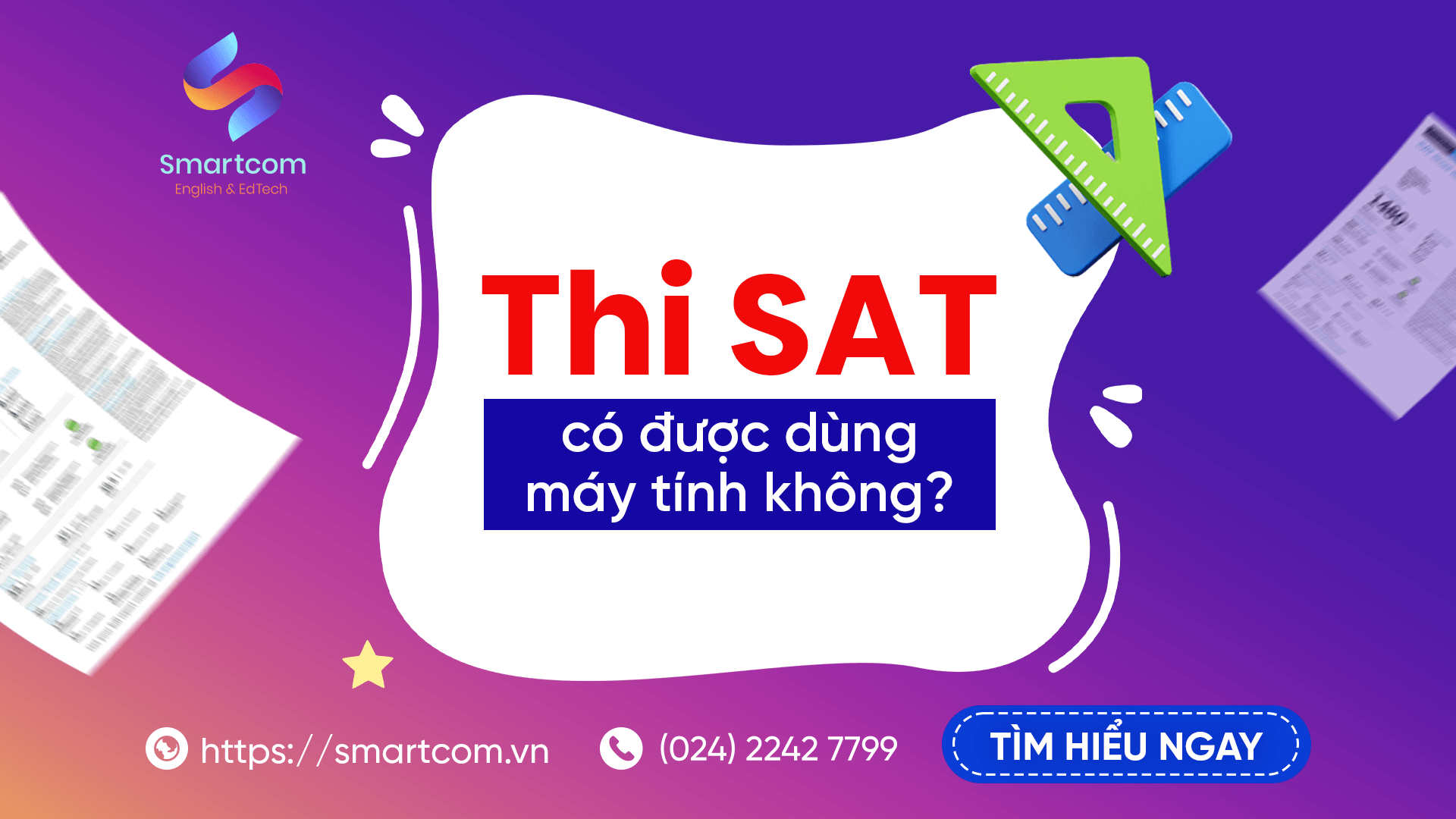 Thi SAT có được dùng máy tính không?