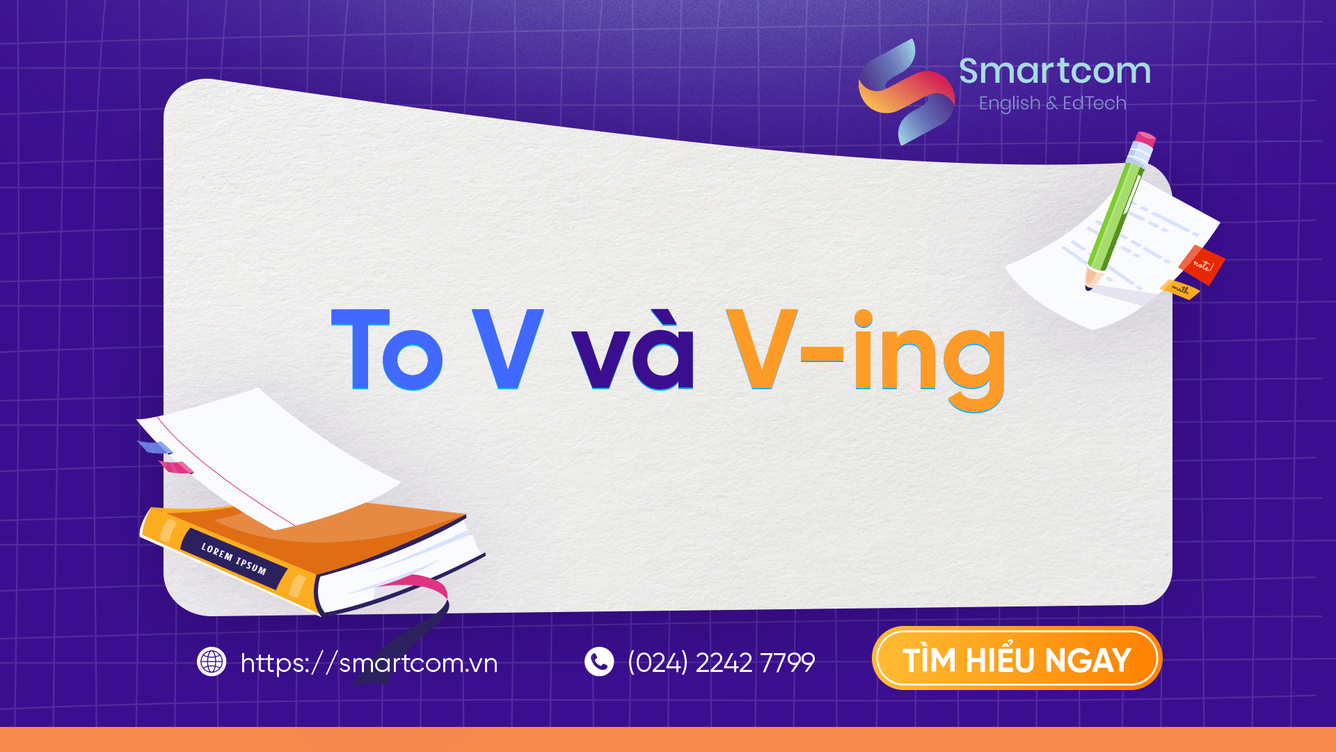 To Verb Và Ving