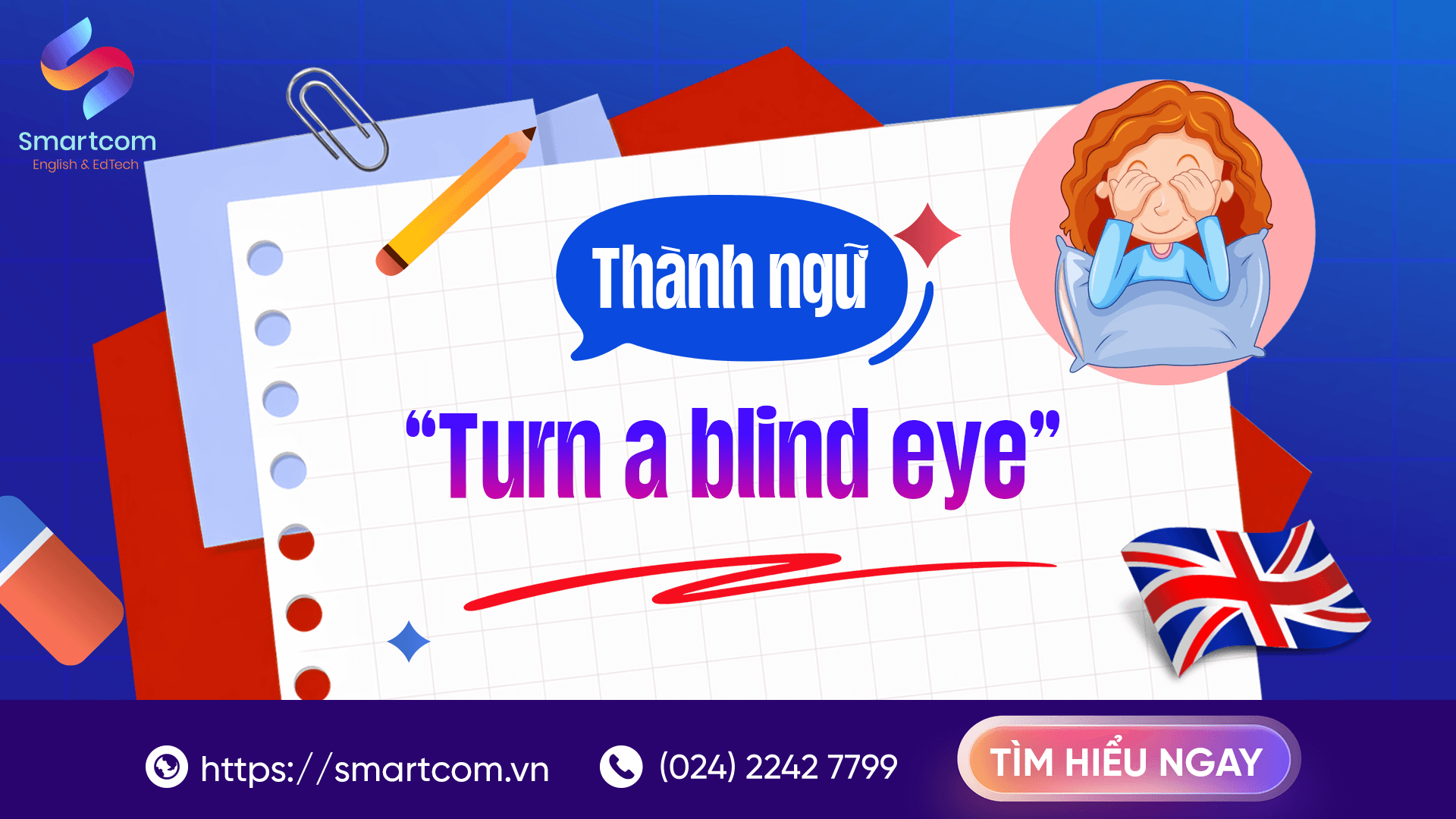 Turn a blind eye